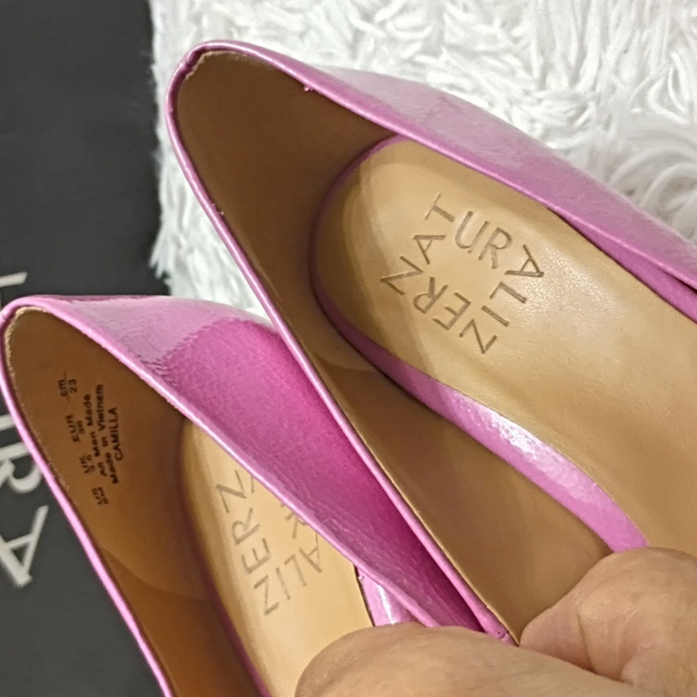 Naturalizer Camilla Wild Rose Pumps Heels 👠 Women's Sz 6 New - Picture 7 of 12